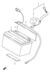 GSF400 Аккумулятор