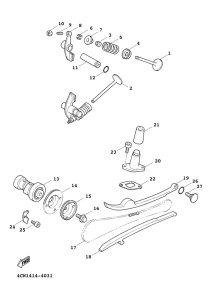 XC125FD Клапана