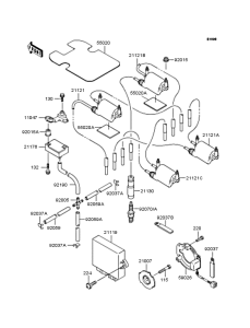 ZR1100 Катушка зажигания