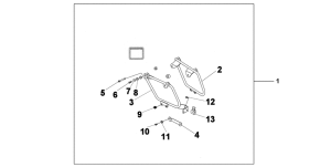 VT750C2 Saddlebag mount b