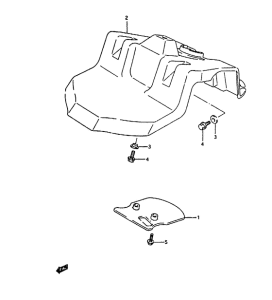 AH100 Переднее крыло