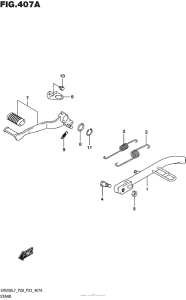 GW250 Подножка