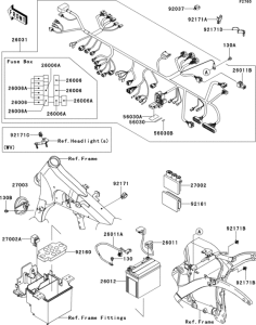 VN900 Электрика
