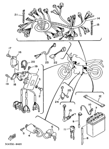 TDR250 Elektrische ausrustung 1