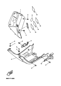 CW50 CW50P Щиток облицовочный