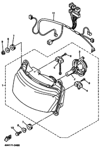 GTS1000A GTS1000AF Phare