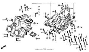 VF700C Блок цилиндров