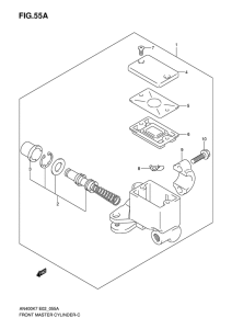AN400 (ABS) Передний тормозной цилиндр