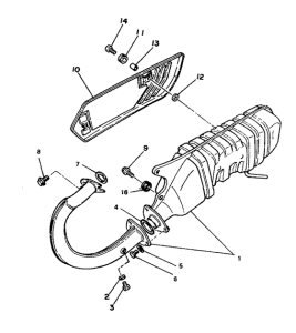 CH80 Выхлопная система