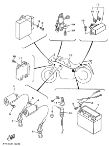 TDM850 Электрика 1