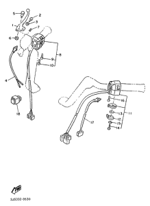 XVZ13TD Handle switch. lever
