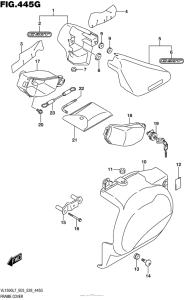VL1500T Frame Cover (Vl1500Tl7 E33)