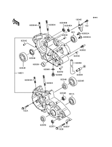  Картер двигателя