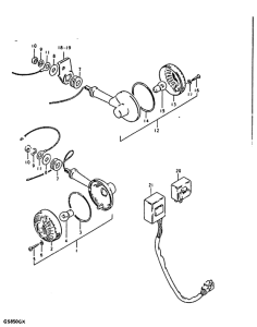GS850 Поворотники