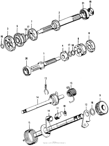 CT90 Трансмиссия