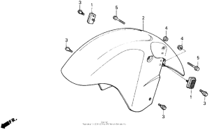  Переднее крыло