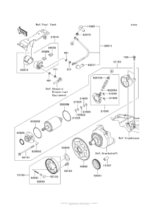 EX250 Стартер
