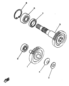 YN50R Трансмиссия