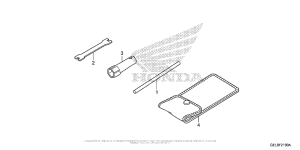 CRF50F Инструмент