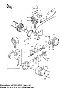KZ1000 Поворотники