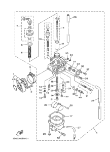 XT125R Карбюратор