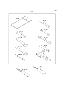 KLX250 Owner's tools