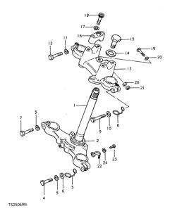 TS250 Траверса нижняя