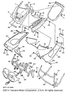TDM850D Обтекатели