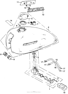  Топливный бак