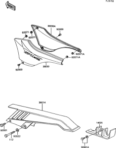 EX305 Side covers / chain cover(1 / 2)