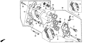  Передний суппорт