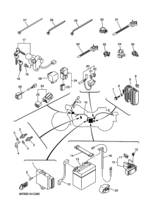 XVS250 Электрические детали