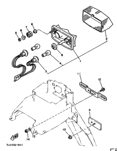 XTZ750N (37KW) Фонарь