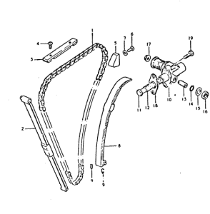 GSX400 Держатель направляющей