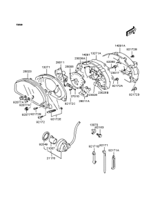 SC250 Спидометр