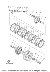 FZ09ECGY Сцепление