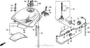  Топливный бак
