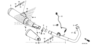 CMX300 Глушитель