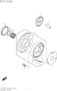 TU250 Муфта стартера
