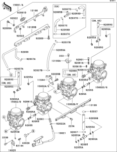 ZG1000 Carburetor(1 / 3)