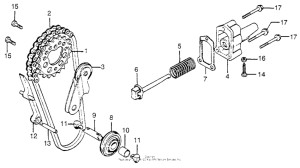 CB750 Cam chain + tensioner