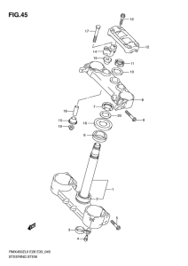 RMX450 Траверса нижняя
