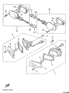 CG50E Поворотники