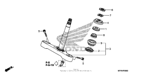 VT1300CS Траверса нижняя