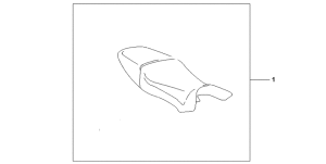 CBR1100XX Special seat a