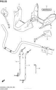 AN400Z (ABS) Handlebar (An400Zal4 E28)