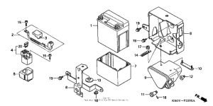 CB250 Аккумулятор