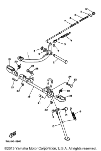 RT100J Подножки