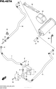 GSX-R1000 Evap System (Gsx-R1000L5 E33)