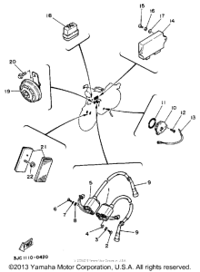 XV535A Электрика